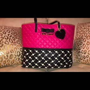 COPY - Betsey Johnson Tote w/ a crossbody purse. NWT